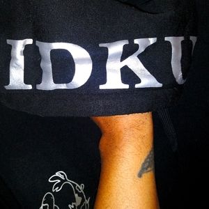 IDKU black chrome sweater